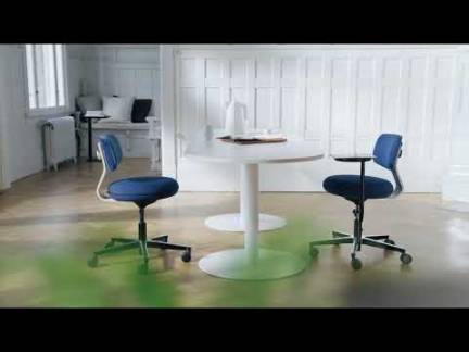 Kontorstol Savo 360N Black Ash