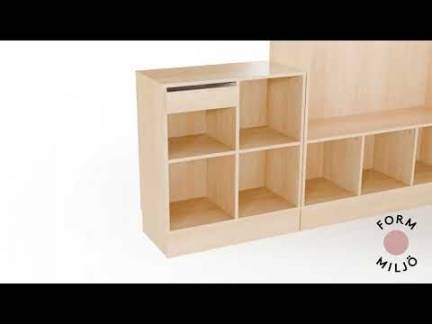 STIG Opbevaringskasse Gr&aring;