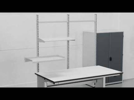 Arbejdsbord ErgoMulti 2000x800 mm HPL bordplade