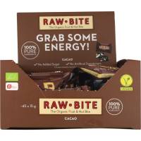 Rawbite Office Box Cacao, 45 x 15 gr. &Oslash;ko
