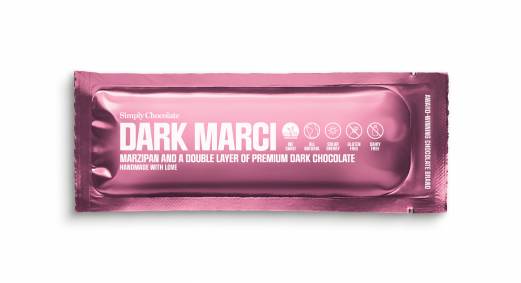 Simply Chocolate Dark Marci 40 Gr.