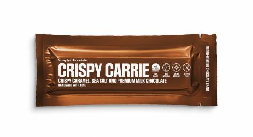 Simply ChocolateCrispy Carrie 40 Gr.