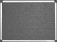 TWIN Filt opslagstavle 900x600 mm Grå