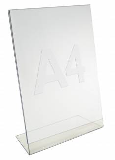 TWIN AGENDA Acylic Display A4 L'Stand