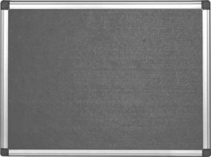 TWIN Filt opslagstavle 1200x900 mm Grå